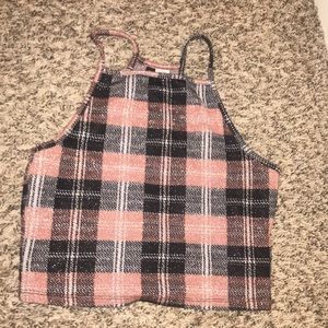 Cropped top sleeveless